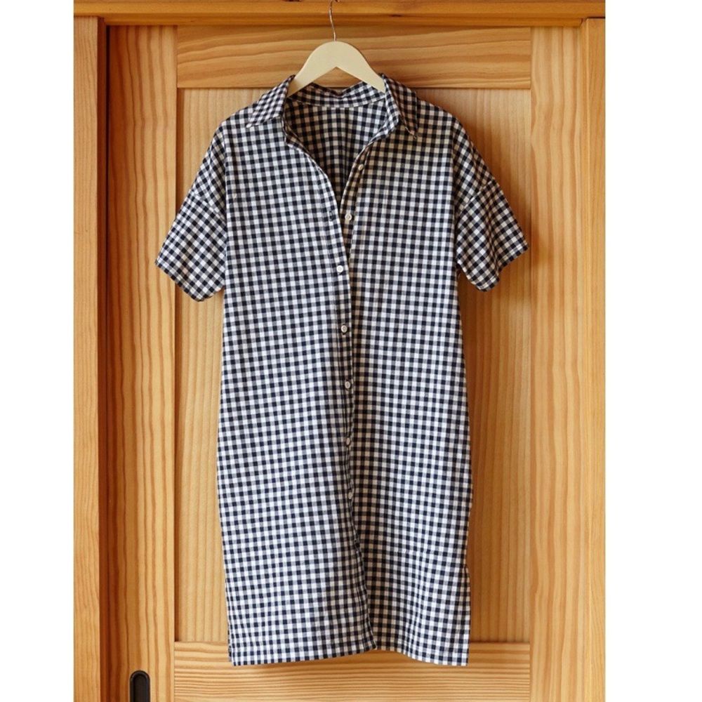 Emerson Fry Gingham T Dress - Picture 2 of 7